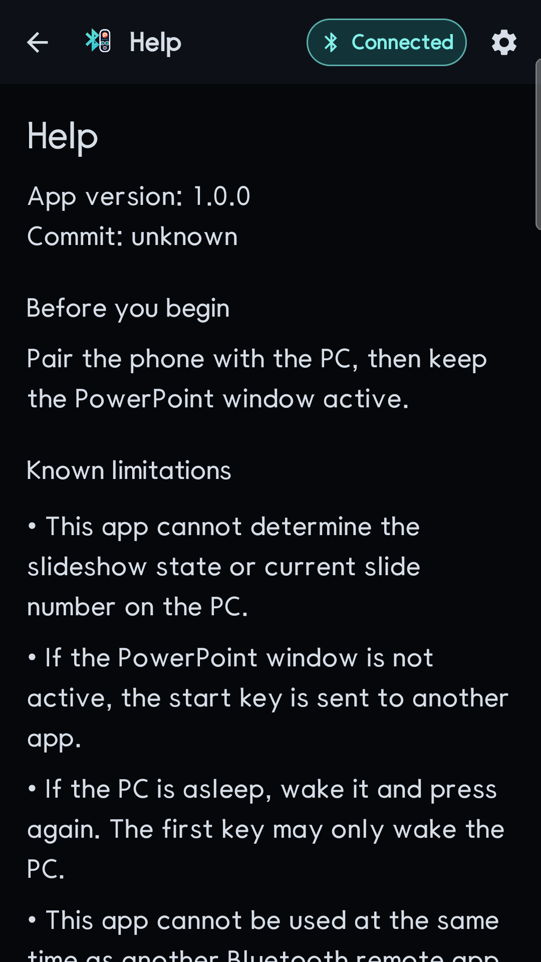 PPT Remote help